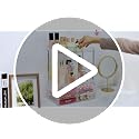 7-Drawer Bathroom & Vanity Organizer with Top Tray - Clear, Stackable, 18.9" Tall