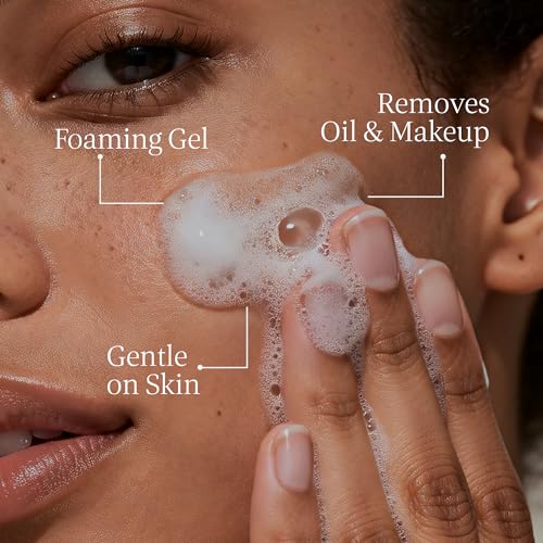 Purifying Hydration Cleanser| Gentle Daily Face Wash Infused with Peptides, Aloe Vera & Plant-Based Hyaluronic Acid| Sulfate-Free, Vegan & Cruelty-Free | 8oz
