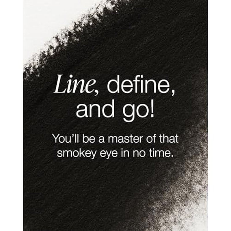 Mineral Fusion Eye Pencil (Black - Coal) - Eyeliner with Soothing Chamomile, Meadowfoam & Vitamin E - Smooth & Long Lasting, Hypoallergenic, Non-Irritating Eye Makeup