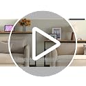 HOOBRO Rustic Brown + Black 102.3-Inch Adjustable Narrow Console Table for Behind Couch