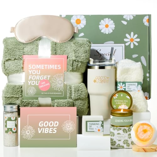 Self Care Gifts for Women£ºSpa Baskets ¡¤ Get Well Soon , Birthday Gifts for Women Care Package ¡¤ Relaxation Gift Sets for Women ¡¤ Relaxing or Thinking of You for Her