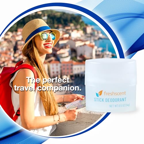 Freshscent 0.5 oz Travel Size Stick Deodorant - Light Fragrance, Bulk Pack