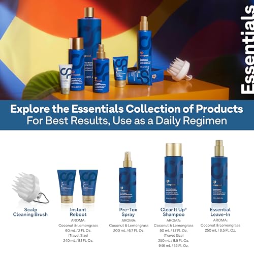 Colorproof Scalp Cleansing Brush for Optimal Hair Health ? Scalp Scrubber for Deep Cleansing ? Removes Buildup & Impurities, Promotes Shinier & Stronger Hair