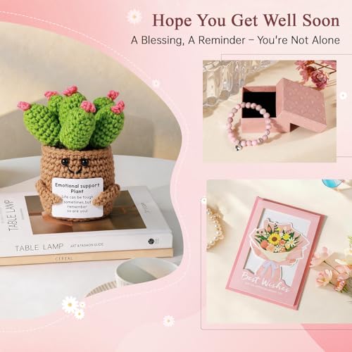 Spa Gift Set for Women - Pink Self Care Gift Box with Tumbler & Bracelet