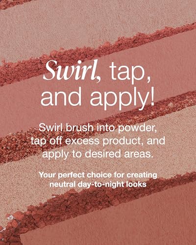 Mineral Fusion Eyeshadow Palette Summer Vacation 0.25 Oz - Vegan, Long-Lasting Shades