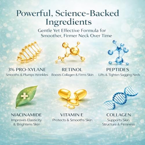 Face Neck Firming Cream Retinol Collagen Hyaluronic Acid Anti Aging Wrinkle Cream For Women Mens Face Neck Chest Jawline Tighten and Lift1.7 fl.oz