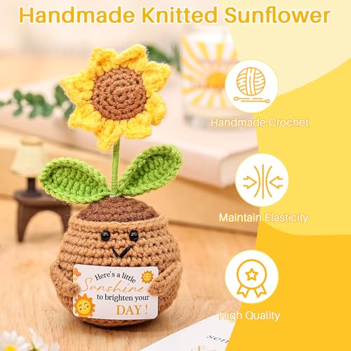 Yellow Sunflower Gift Box for Women - Birthday Get Well Soon Care Package