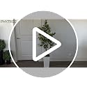 5FT Artificial Lemon Tree with White Tall Planter - Realistic Faux Plant