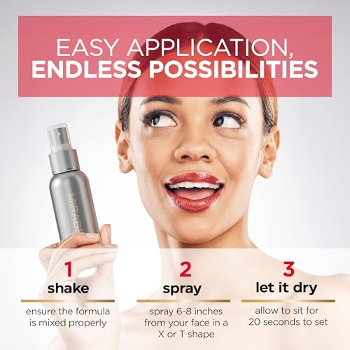 Mirabella Bulletproof Translucent Matte Setting Spray for Makeup – 12-Hour Hold