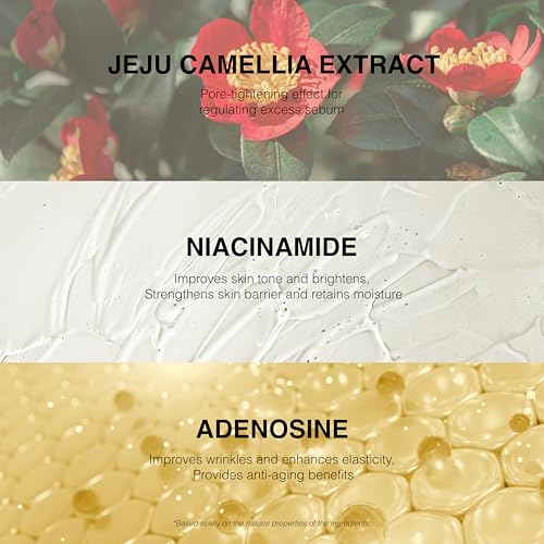 Be-Hope Vegan Luxury Pore Lifting Ampoule ? Firming and Pore Minimizing Serum with Peptides, Camellia Extract, Hyaluronic Acid ? Lightweight ? 50ml / 1.7 fl oz