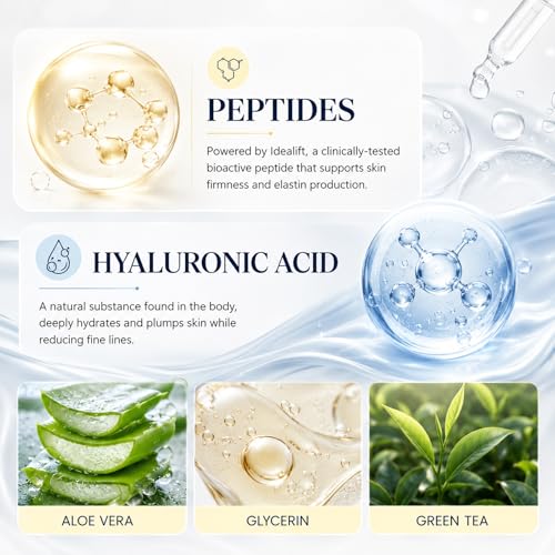 Hydrating Anti-Aging Face Cream with Hyaluronic Acid - 30ML