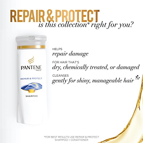 Pantene Pro-V Repair & Protect Shampoo 25.4 Fl Oz - Nourishing Hair Care