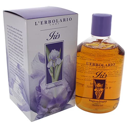 Iris Shower Gel for Women - 16.9 oz Organic Moisturizing & Smoothing
