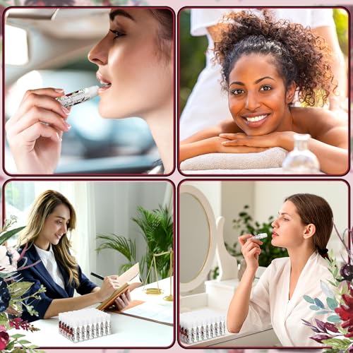 Wedding Flower Lip Balm Favors Bulk 50pcs - Bridal Shower & Wedding Gifts