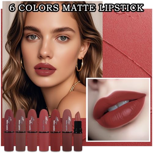 Noerrors 3 in 1 Nude Peach Lip Kit with Beige Liquid Lipstick Hydrating Lip Gloss Liner Trio, Matte Velvet Lip Glaze Moisturizing Lip Gloss and Creamy Lip Pencil Set, Long Wear Glossy Pale Lip Combo