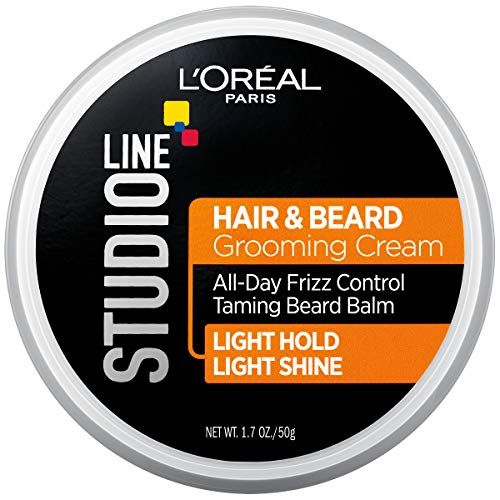 L'Oreal Paris Hair Care Studio Line Beard and Hair Cream, 1.7 Ounce
