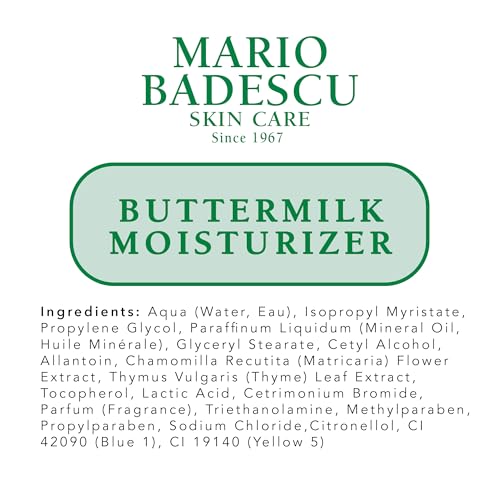 Face Moisturizer for Dry & Combination Skin - Lactic Acid & Thyme Extract, 2 Fl Oz