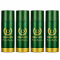 Men's Long-Lasting Body Deodorant Spray with Lavender & Cedarwood 5oz - Pack of 4