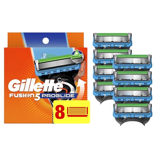 Gillette ProGlide Razor Refills for Men, 8 Pack - Fusion 5 ProGlide Blades