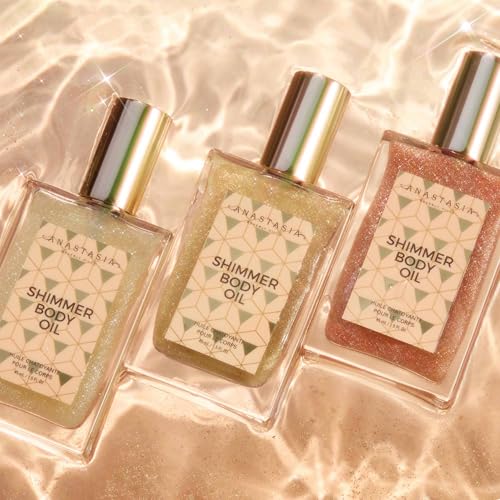 Luminous Coconut Scented Body Oil with Gold Glitter - Anastasia Beverly Hills