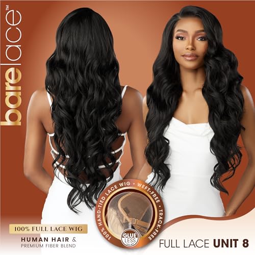 Sensationnel Full Lace Human Hair Wigs - Flamboyage Mocha Variation