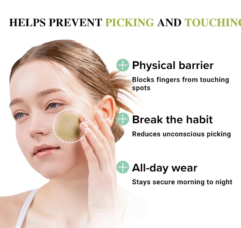 SLLIGHT Cica Hydrocolloid Acne Patches - Redness & Blemish Treatment, 62 Patches
