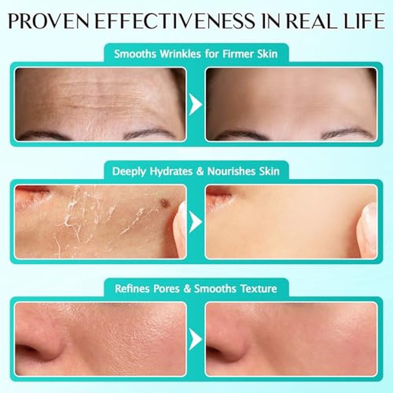3% Hyaluronic Acid Serum for Face,Ultra-Hydrating Hyaluronic Acid Serum Tube Smooth Skin Deep Moisturizing Facial Serum for Anti-Aging with 30 Pcs Single-Use Vials Design