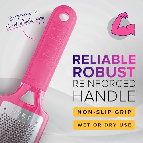 Pink Megafile & Smoothie Duo for Healthy Feet - Foot File & Callus Remover Set