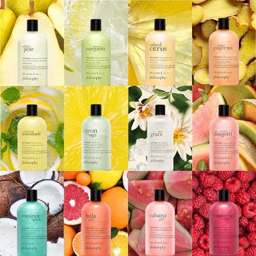 Philosophy Hydrating Bath & Shower Gel - Iced Mint Lemonade - 16 Fl Oz