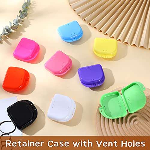Nuenen 64 Pcs Retainer Case with Vent Hole - Classic Color Variation