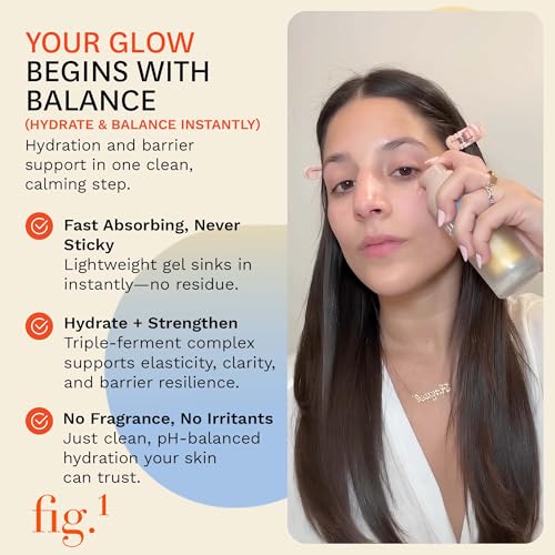 Fig.1 Hydrating & Balancing Face Toner with Hyaluronic Acid - Starter Kit 30ml