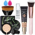 Hilareco Air Cushion CC Cream Foundation Set 0.17oz x6 SPF Color Correcting Hydrating Primer - #03 Warm Nude + #120 Nude