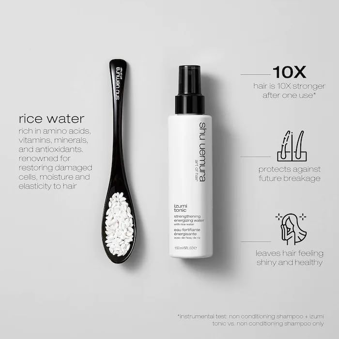 Japanese Rice Water Leave-In Hair Treatment for Fragile Hair - 1 Fl Oz (Pack of 1)
