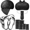 Black Spray Tan Feet Pads & Disposable Bra Set - Full Coverage Kit, Variation of THIS listing