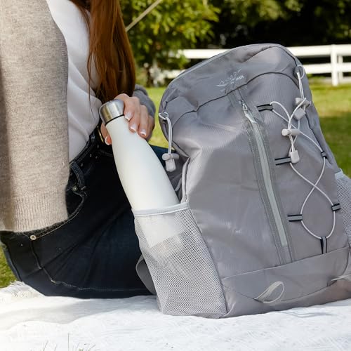 17oz Stainless Steel Sport Water Bottles 12 Pack - White, Leak-Proof & Insulated