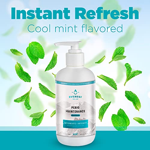 Everest Oral Care Alcohol-Free Mint Mouthwash 20 Fl Oz Pack of 1 – Fresh Breath & Gum Health