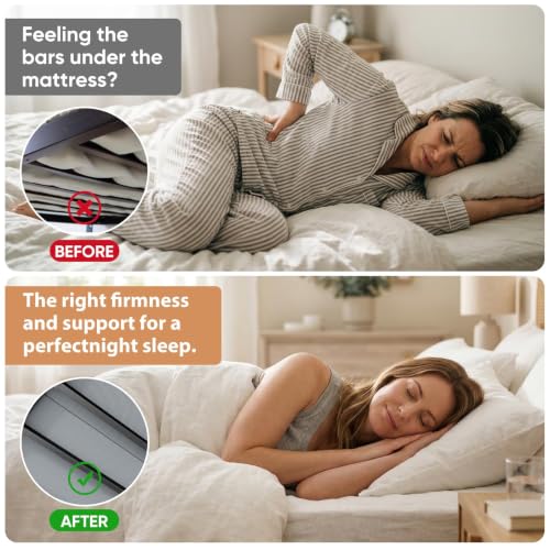 Heavy Duty King Size Bunkie Board 76x80 Inches Support Mattress Platform Bed
