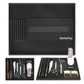 12.6 x 9.8 Inch Magnetic Barber Mat for Clippers & Tools, Anti-Slip Organizer