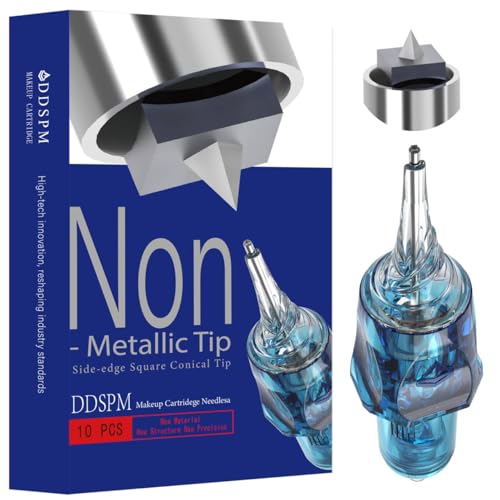 Diamond-Like Material Permanent Makeup Needle Cartridge for Microblading & Scalp Micropigmentation