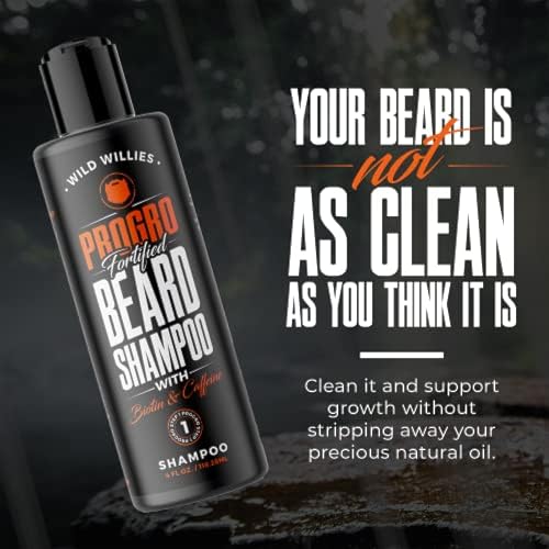 Men's Beard Care Kit with Oil, Shampoo, Comb & Brush - Variation of Beard Care Kit