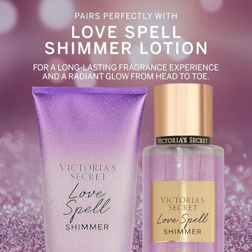 Victoria's Secret Love Spell Shimmer Body Lotion & Body Mist Set