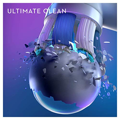 Oral-B iO Ultimate Cleaning Brush Heads - 2 Pack for Deep Plaque Removal