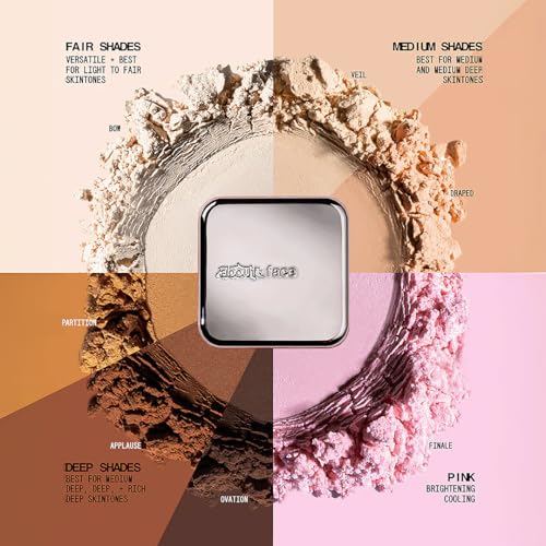 about-face Curtain Call Loose Setting Powder BOW - Translucent, 0.35oz
