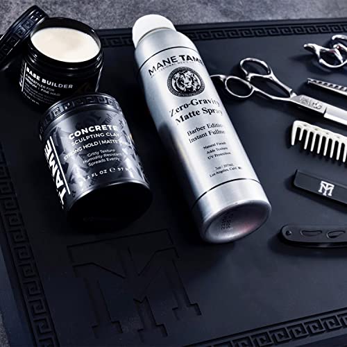 Mane Tame Deluxe Firm Hold Water-Based Hair Pomade 3.3 oz - Medium Shine, Easy Washout