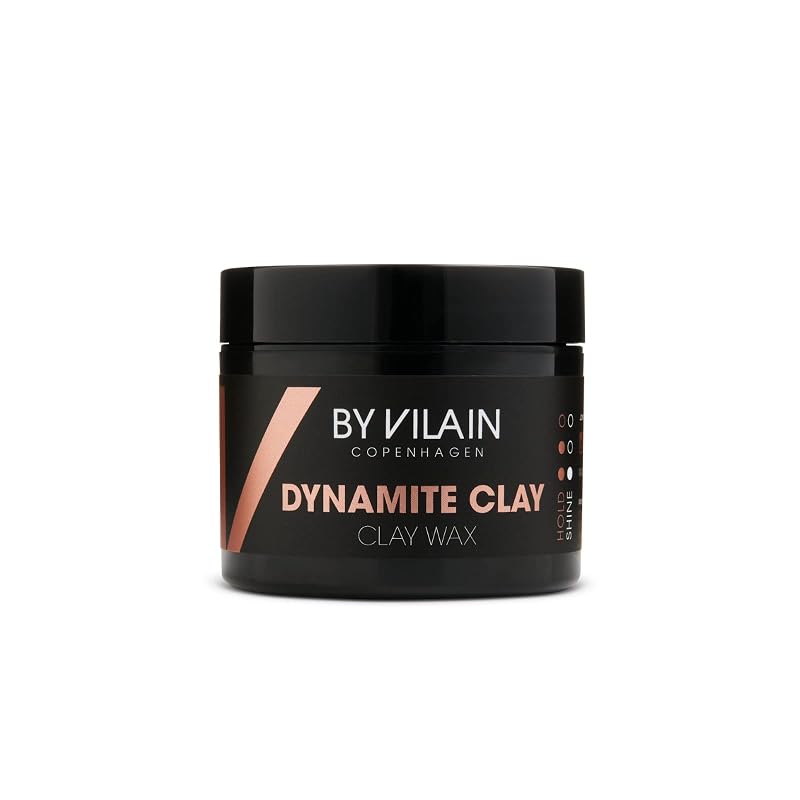 Dynamite Clay by Vilain - Professional Hair Styling Wax with Thick Hold & Matte Finish 65ml