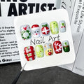 Glamnetic Press On Nails & Brush On Nail Glue Bundle - Fairy Dust | Short Oval Beige-Pink Nails with a Velvet Metallic Finish | 15 Sizes - 30 Nail Kit with Glue