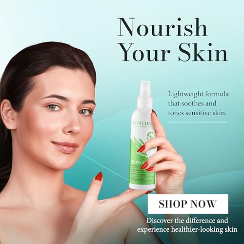 Repechage Hydra 4 Soothing Toner for Sensitive Skin ? Hydrating Witch Hazel Toner with Seaweed Extracts & Lactic Acid ? Alcohol-Free, Paraben-Free Refreshing Face Mist for Men & Women, 6 fl oz