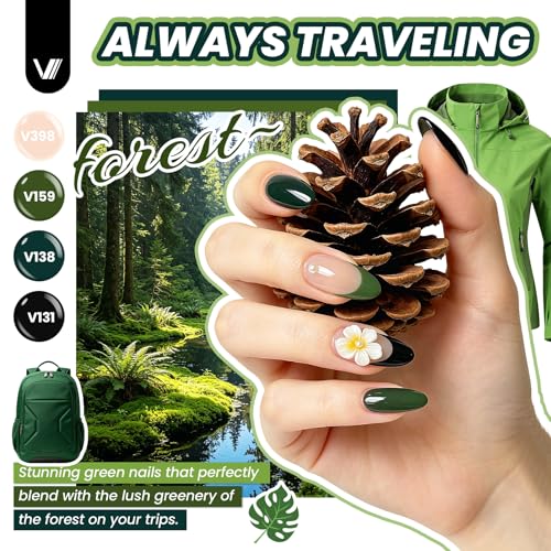 72Pcs Gel Nail Polish Set with Tools - 55 Colors & Manicure Kit - All Seasons