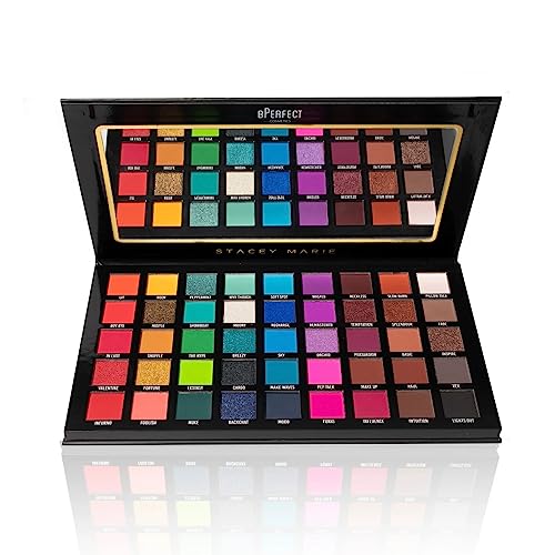 BPerfect Carnival XL Pro Remastered Eyeshadow Palette ? 45 Pigmented Shades for Professional Makeup Artists, Cruelty-Free Vegan Palette