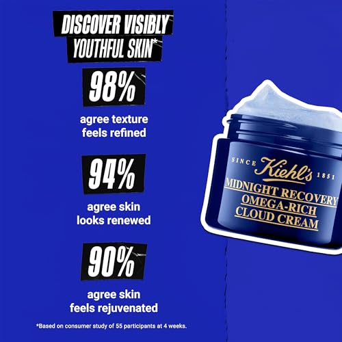 Midnight Recovery Cloud Cream - Anti-Aging Night Face Moisturizer 1.7 fl oz